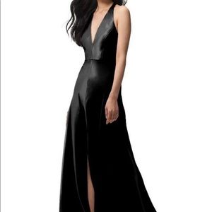 Black Jenny Yoo Corrine bridesmaid dress - Size 0